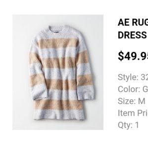 American Eagle Cozy Sweater Dress